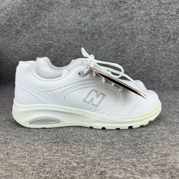 ✅New Balance 812 Walking Shoes WW812WT Womens 7B White Leather Shoes Made In USA - Picture 7 of 12